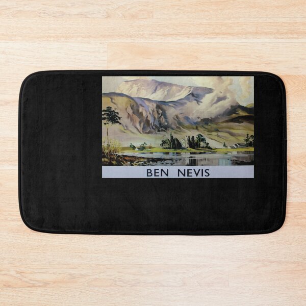 Item preview, retro classic Ben Nevis poster designed and sold by CorasPosters.