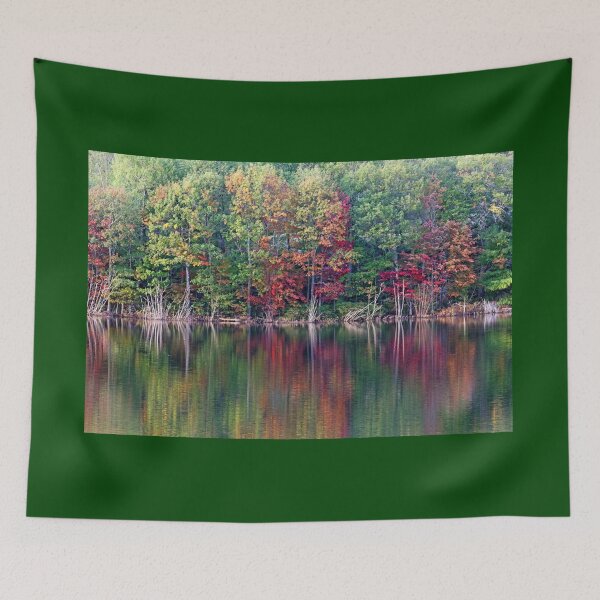Item preview, Camping In Fall On Moon River designed and sold by Deb Oppermann.