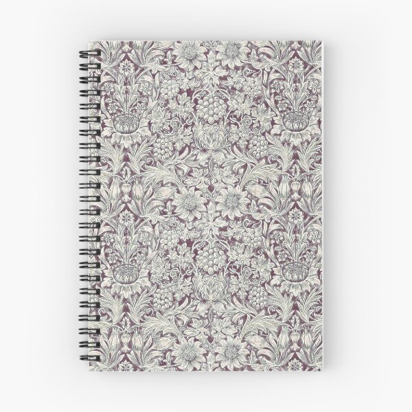 Item preview, Girasol William Morris (burdeos) designed and sold by thomasjgaulton.