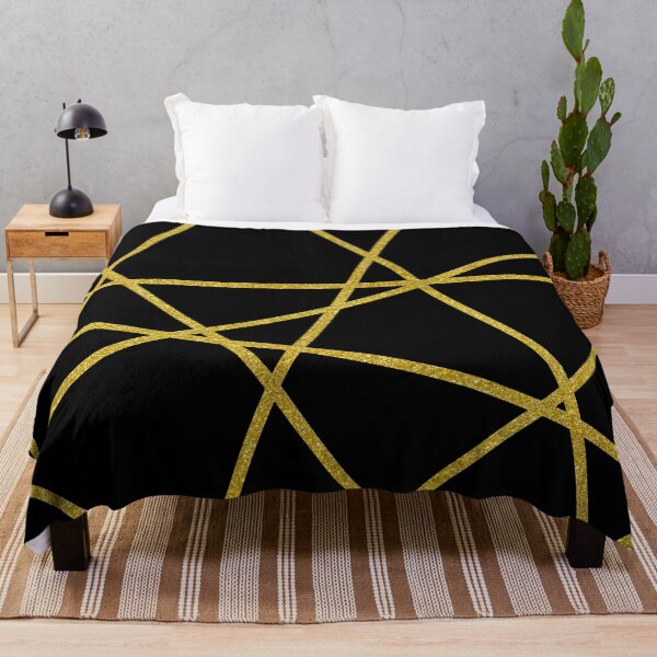 Item preview, Beautiful Gold Line Abstract Design designed and sold by WDoranDesigns.
