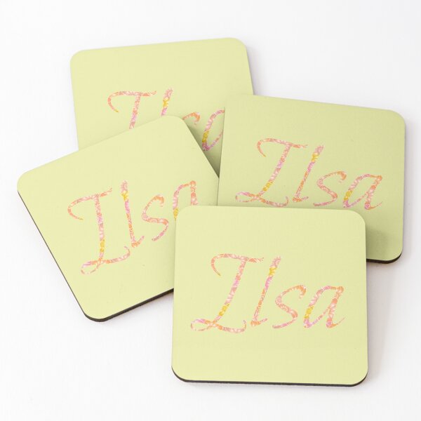 Item preview, ILSA name designed and sold by LizBanegasArt.
