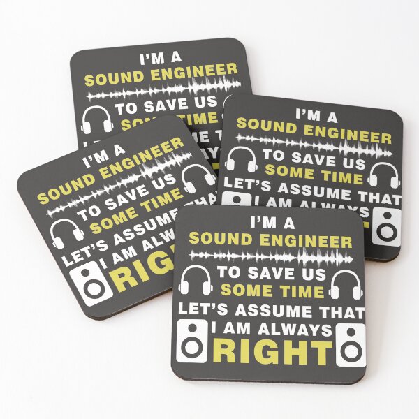 Item preview, I'm A Sound Engineer  designed and sold by AscendMerch.