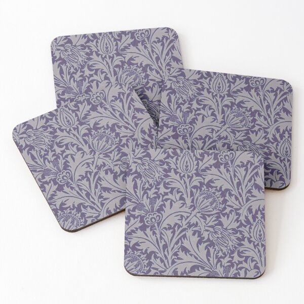 Item preview, William Morris Thistle (plum/taupe) designed and sold by thomasjgaulton.
