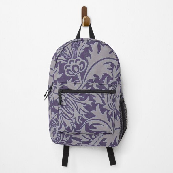 Item preview, William Morris Thistle (plum/taupe) designed and sold by thomasjgaulton.