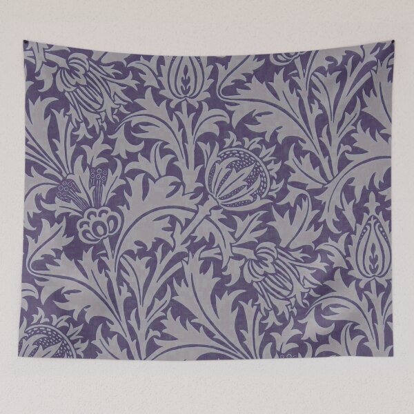 Item preview, William Morris Thistle (plum/taupe) designed and sold by thomasjgaulton.