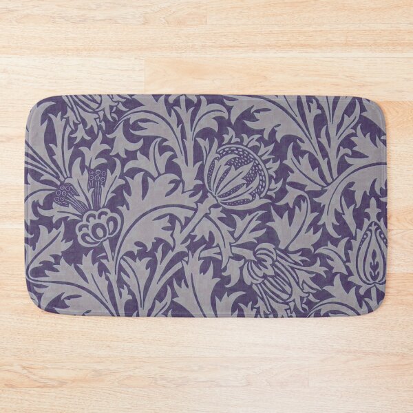 Item preview, William Morris Thistle (plum/taupe) designed and sold by thomasjgaulton.