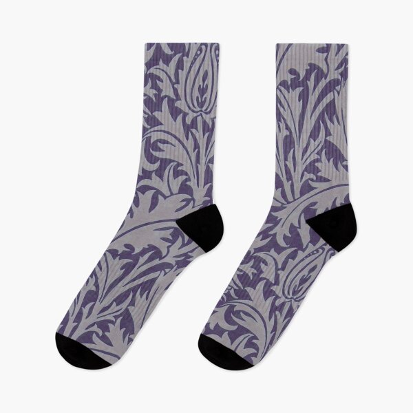 Item preview, William Morris Thistle (plum/taupe) designed and sold by thomasjgaulton.