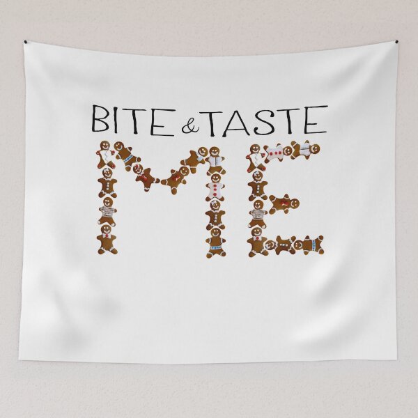 Item preview, Bite & Taste me Gingerbread T-Shirt.Gingerbread Funny T-Shirt designed and sold by OAPod.