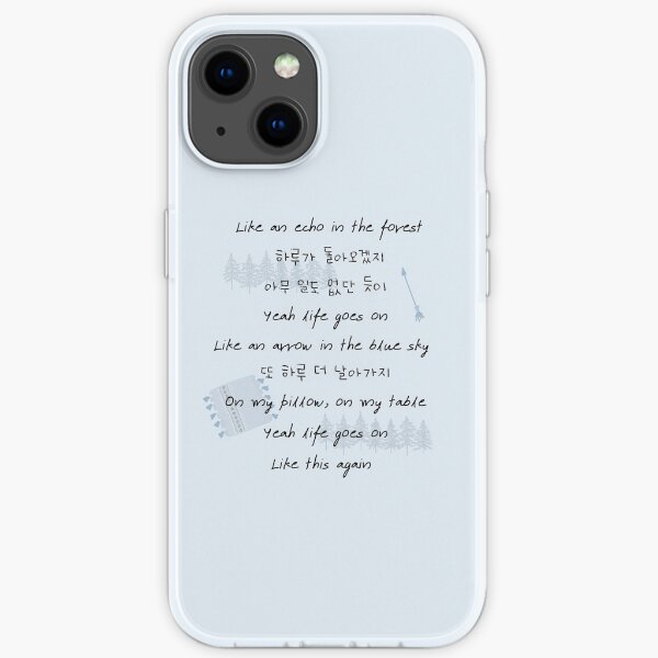 BTS BE La vie continue Coque souple iPhone