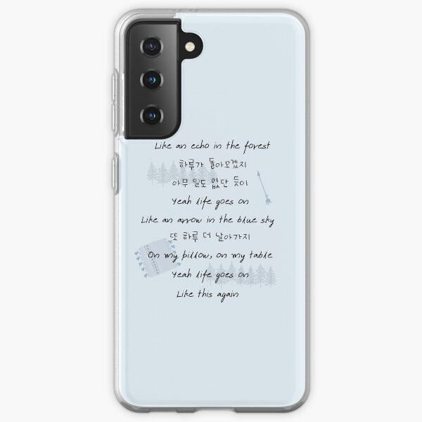 BTS BE La vie continue Coque souple Samsung Galaxy