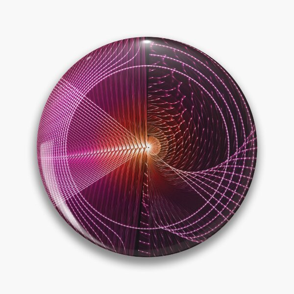 Item preview, Psytrance Design - Psychedelic Geometric Fractal - Minimal - Pink Amber designed and sold by JordanHolmes.