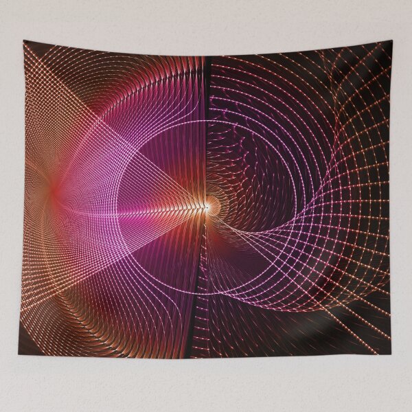 Artikelvorschau, Psytrance Design - Psychedelisches geometrisches Fraktal - Minimal - Rosa Bernstein entworfen und verkauft von JordanHolmes.