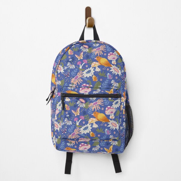 Item preview, Wonderland Garden in Blue designed and sold by latheandquill.