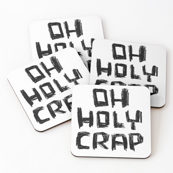 Artikelvorschau, Oh Holy Crap Hand Schriftzug entworfen und verkauft von badlydrawnbabe.