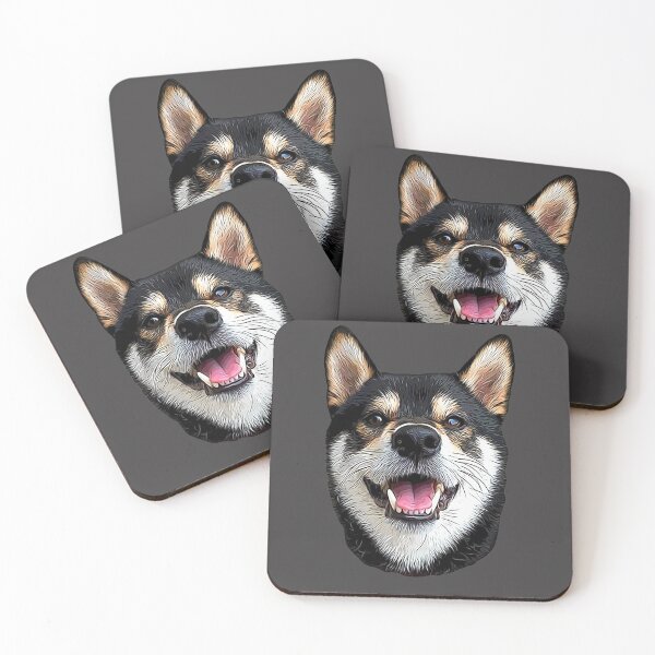 Item preview, Shiba Inu Black and Tan designed and sold by ElegantCat.