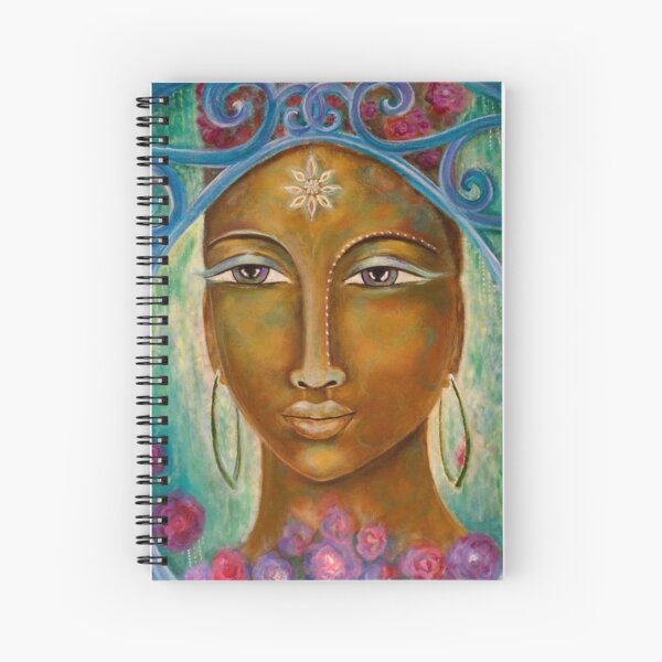 Our Lady of Blooming Clarity Spiral Notebook