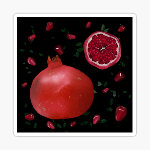 Pomegranate Sticker