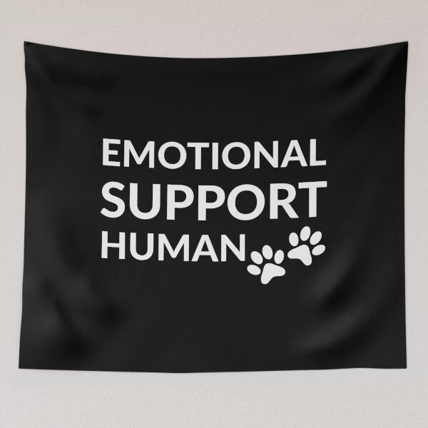 Item preview, Emotional Support Human designed and sold by pintsandquarts.