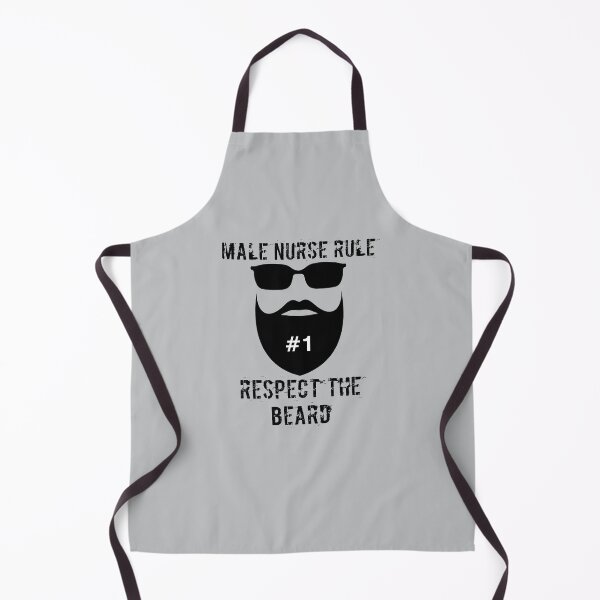 Item preview, Male Nurse Rule #1 Respect the Beard MURSE funny shirt designed and sold by VeteranTees.