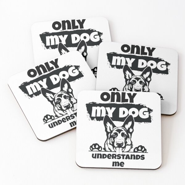 Item preview, Only My Dog Understands Me. designed and sold by Beefytee.