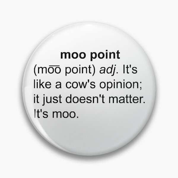 Item preview, Moo Point designed and sold by Andrea Lina.