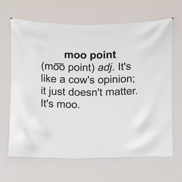 Item preview, Moo Point designed and sold by Andrea Lina.