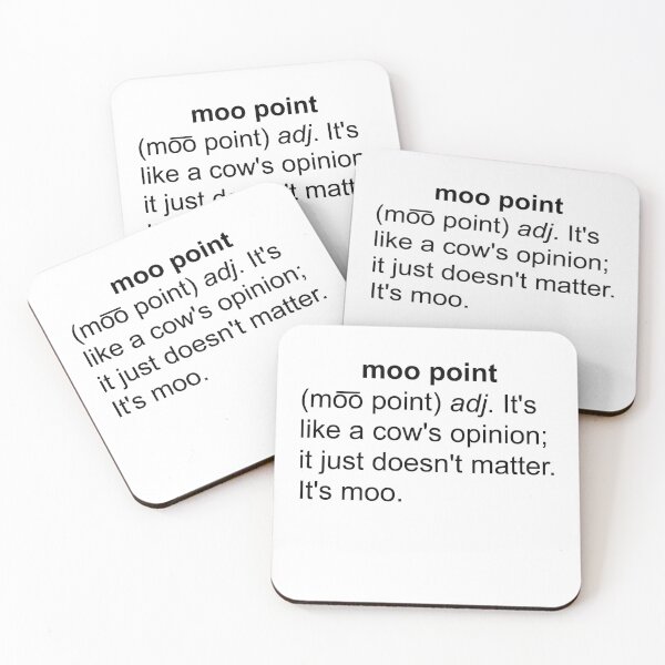 Item preview, Moo Point designed and sold by Andrea Lina.