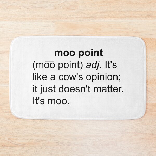 Item preview, Moo Point designed and sold by Andrea Lina.