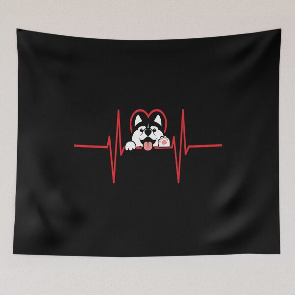 Item preview, Dog With Heartbeat designed and sold by DELMEO.