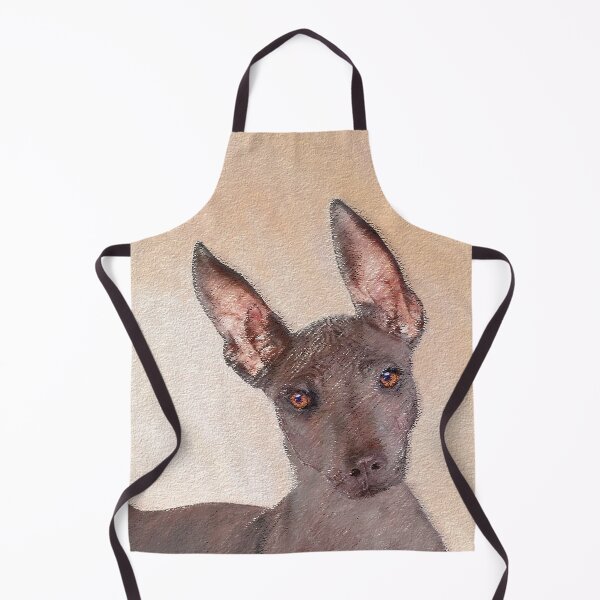 Item preview, Xoloitzcuintli Painting - Cute Original Dog Art designed and sold by alpendesigns.