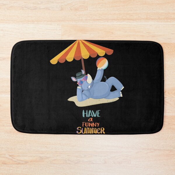 Item preview, Hippo Have An Funny Summer designed and sold by DELMEO.