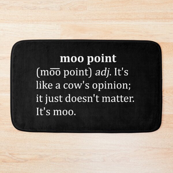 Item preview, Moo Point designed and sold by Andrea Lina.