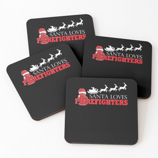 Item preview, Firefighter Christmas Gifts Santa Claus Fireman Holiday designed and sold by TheBloom98.