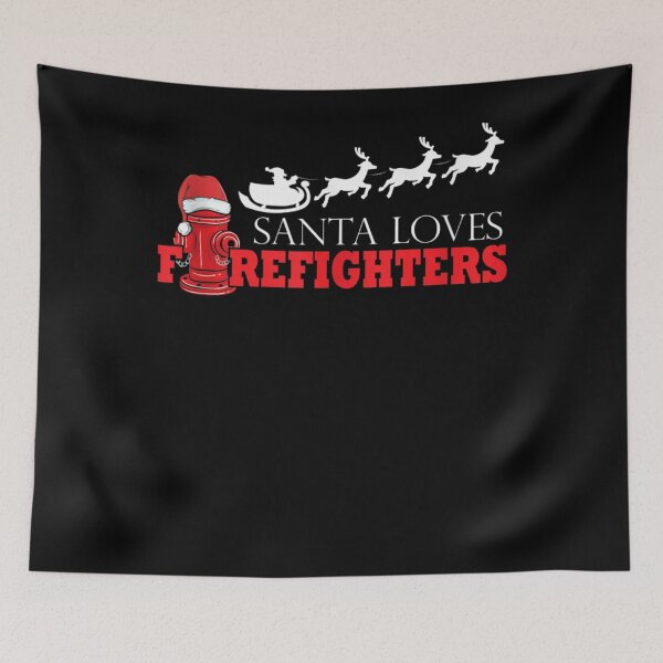 Item preview, Firefighter Christmas Gifts Santa Claus Fireman Holiday designed and sold by TheBloom98.