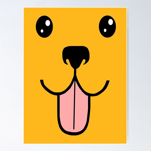 Item preview, Panting Puppy Face designed and sold by Deborah Camp.