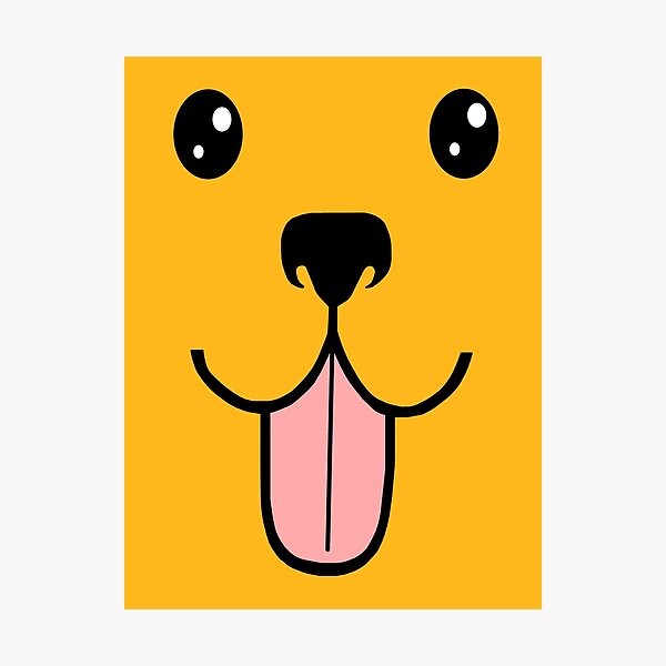 Item preview, Panting Puppy Face designed and sold by Deborah Camp.