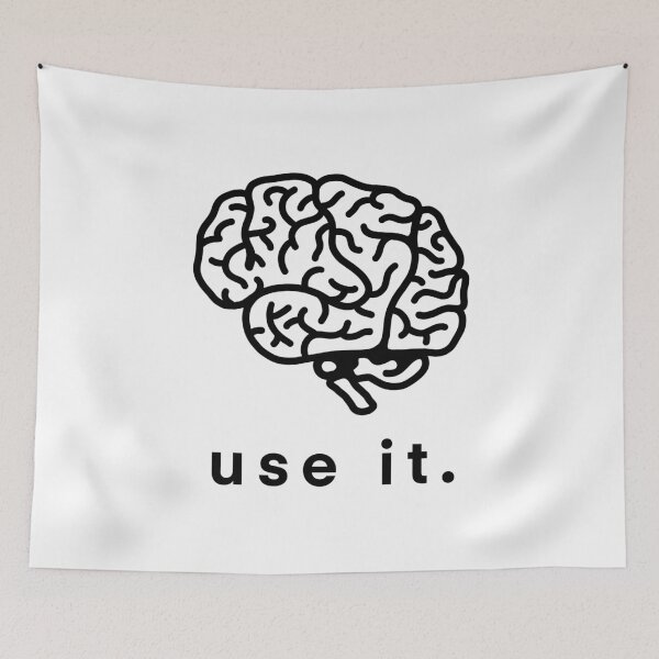 Item preview, Use It Use Your Brain Funny Humor Gift designed and sold by Teeleo.