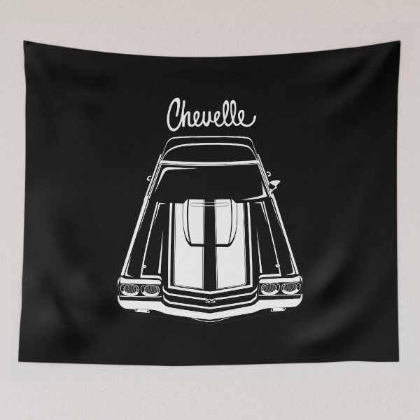 Item preview, Chevrolet Chevelle SS 1970 - White Stripes designed and sold by V8social.