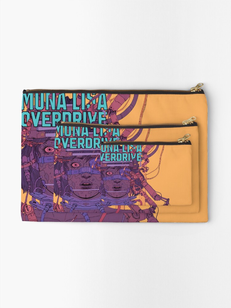 Thumbnail 2 of 4, Zipper Pouch, Overdrive designed and sold by ewoio.