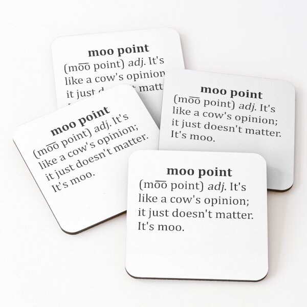 Item preview, Moo Point designed and sold by Andrea Lina.