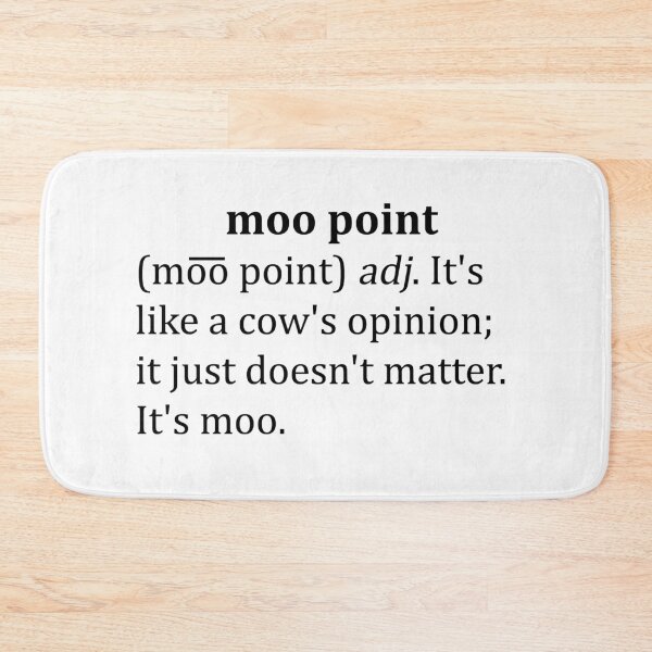 Item preview, Moo Point designed and sold by Andrea Lina.
