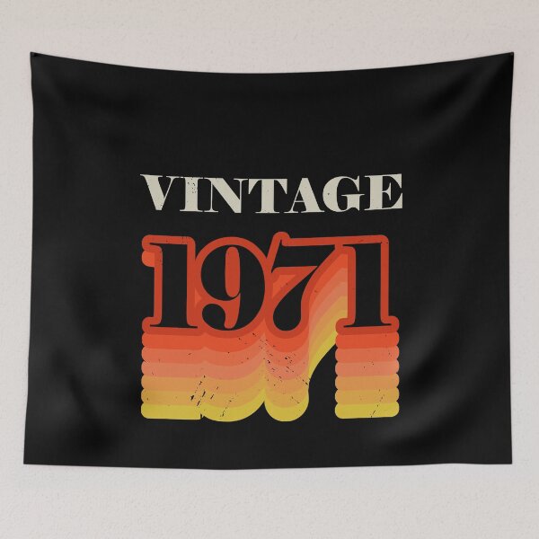 Item preview, Vintage 1971 Gift 50th Birthday Funny designed and sold by LushCatDesign.