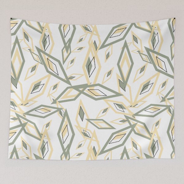 Item preview, Diamond Chaos white designed and sold by Meg M Studio.