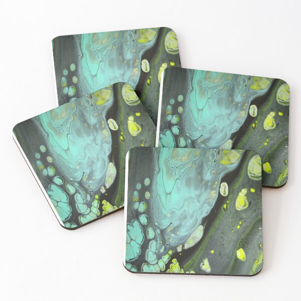 Item preview, Aqua blobs designed and sold by annahbellah.