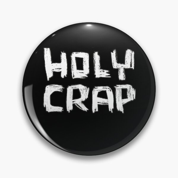 Item preview, Holy Crap Handlettering designed and sold by badlydrawnbabe.