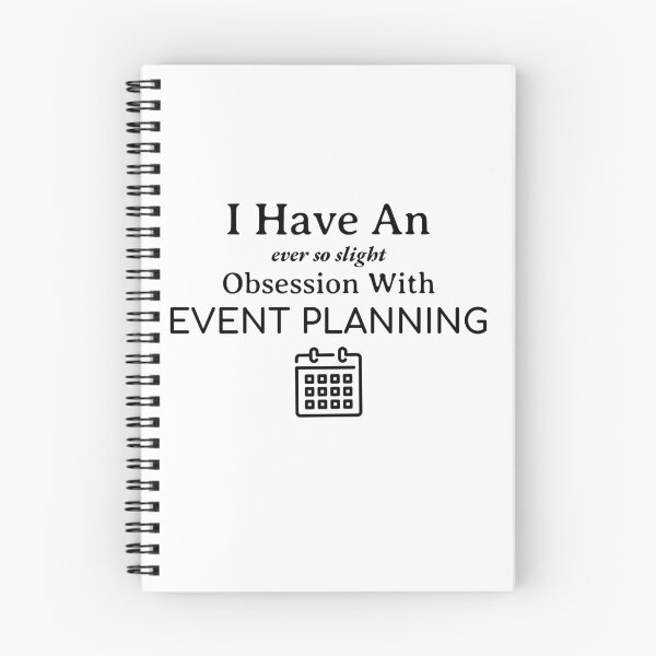 Item preview, Obsessed with Event Planning designed and sold by Specialized Job Merchandise.