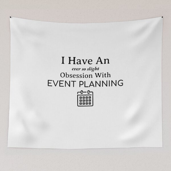 Item preview, Obsessed with Event Planning designed and sold by Specialized Job Merchandise.