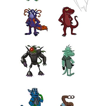 FNAF 6 Scrap Animatronics 8 bit Sticker for Sale by terrieberrytont