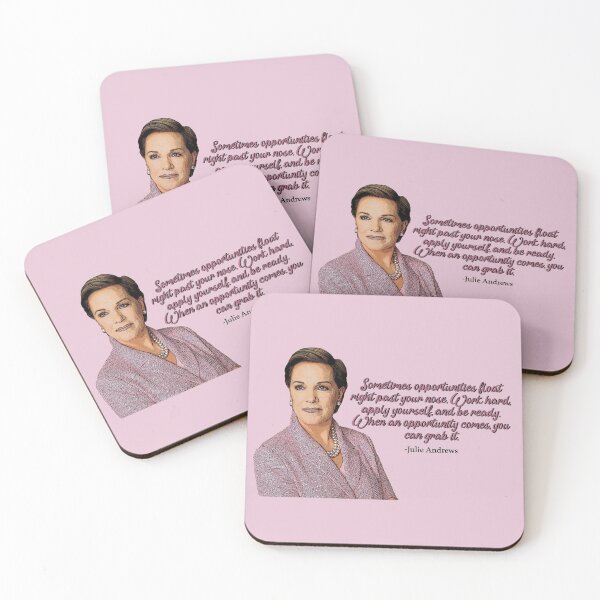 Item preview, Julie Andrews Quote designed and sold by baranskini.