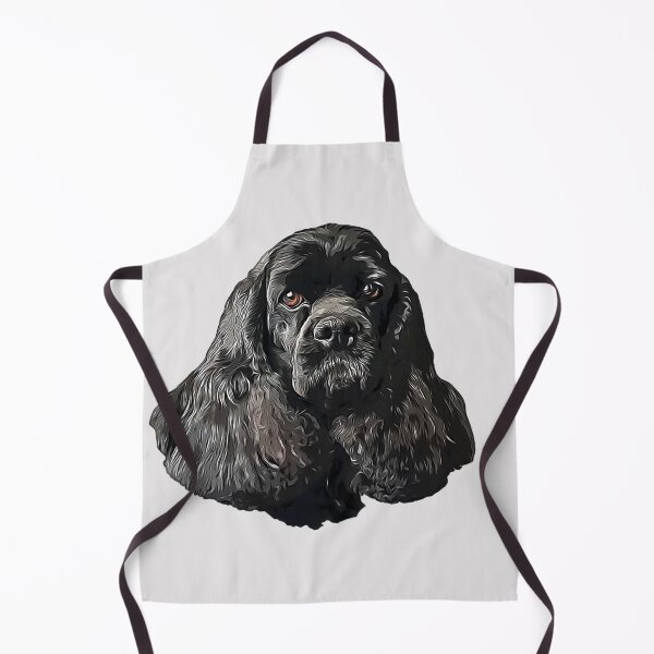 Item preview, American Cocker Spaniel Stunning Black Dog designed and sold by ElegantCat.